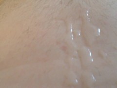 Big cumshot (9 squirts of cum)