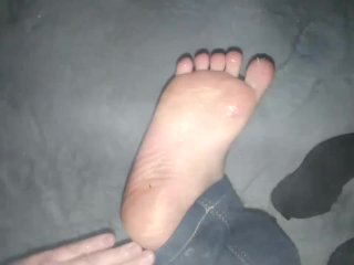 foot fetish, self suck, cumshot, лижет ноги