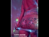 Glitter ass twerk fuck machine dance