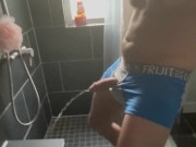 Preview 4 of NEW UNDERWEAR AND HANDS-FREE PISS FOUNTAIN POWERSHOWER100