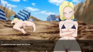Catfight With Vidl Chichi Bulma And Android 18 In Super Slut Z Tournament Hentai Game Ep 2