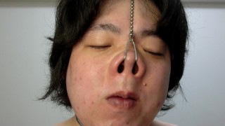 豚のオナニー10　Nose hook masturbation10