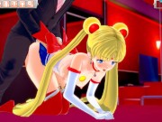 Preview 5 of Sailor Moon covered with cumshot