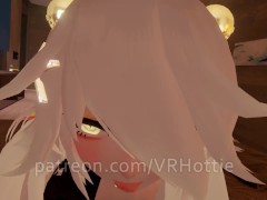 Perfect Blonde Gift Wet Tongue Jacket Only Cat Girl Pigtails Facesit Bow Upskirt POV Lap Dance