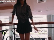 Preview 2 of Teaser - Skirt-Lifting Challenge in a Crowded Shopping Mall - Moriya Exhibit