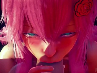 3D Neko chan service! POV collection