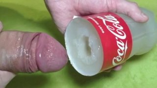 Homemade sextoy at home with big dick