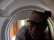 Preview 2 of Step brother fucks me in a dryer