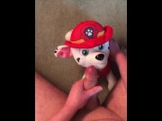 Jacking off and Cumming on Paw Patrol Marshall - Pornhub.com