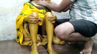 인도 소녀 사리 할디 비디오