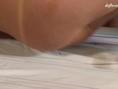 Marusya Mechta got her virgin pussy massaged - Screenshot 1 of 16 - Virginmassage