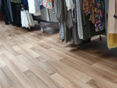 CANDID See Through LEGGINGS in a Shopping Mall - Fit Round Ass LATINA Babe