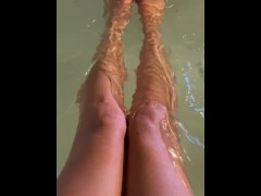 Legs + Feet (Playing Around In The Jacuzzi)