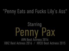 Video Babe Lily LaBeau Enjoys A Rimjob From Redhead Penny Pax!
