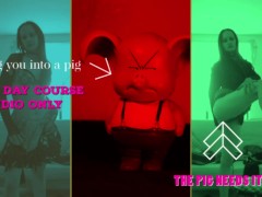Learn how to be a pig the 5 day course SNIFF OINK JOI ALL PICS ARE ME