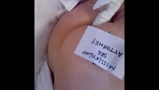 MissLexiLoup hot curvy ass female jerking off butthole orgasm excited