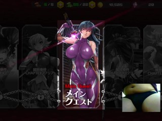 ゲーム アクション対魔忍,アサギ。初見プレイ