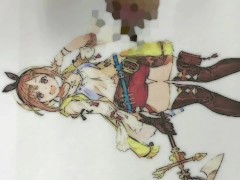 萌え声な男の娘が、無駄打ち射精した白い精液でアニメイラストの女の子を妊娠させようとする動画 - Screenshot 10 of 16 - Shemail Japanese