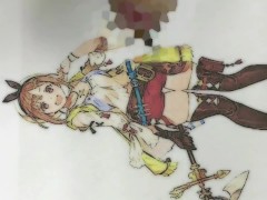 萌え声な男の娘が、無駄打ち射精した白い精液でアニメイラストの女の子を妊娠させようとする動画 - Screenshot 2 of 16 - Crossdresser