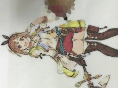 萌え声な男の娘が、無駄打ち射精した白い精液でアニメイラストの女の子を妊娠させようとする動画 - Screenshot 4 of 16 - Shemale Japanese
