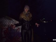Preview 5 of GERMAN SCOUT - ROUGH ANAL SEX FOR SKINNY GIRL NIKKI AT PICKUP MODEL JOB IN BERLIN