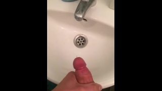 handsome straight man first time cums on his friend