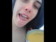 Naked Nudist Crazy White Girl Onlyfans only FANS ManyVids Cam Slut ...