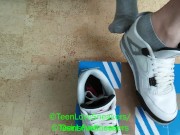 Preview 1 of Unpacking Sneaker's and Cum inside