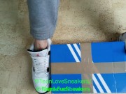Preview 2 of Unpacking Sneaker's and Cum inside