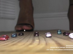 amaninheels | Giant Sandals Play with Cars (teaser)