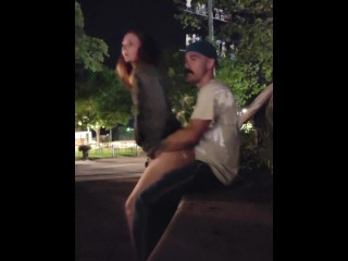 Downtown Public Fun with best Friend!
