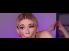 Lil Teener In Pigtails Sucks Johnny Blaster