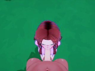 POV fucking Atom Eve on the rooftop, fucking her doggystyle against a_fence. Invincible Hentai.