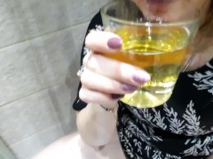 Piss in mouth and pee drinking - compilation - Screenshot 6 of 16 - Piss Drinking