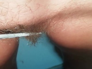 hairy pussy, haircut fetish, amateur, trimming pubic hair