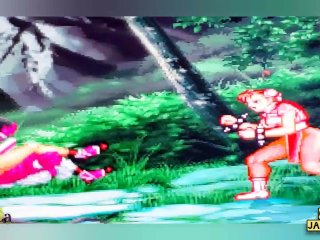 video game hentai, uncensored hentai, toons, street fighter cammy