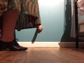 Teacher STOMPS Your_Naughty Little_Cock MERCILESSLY!
