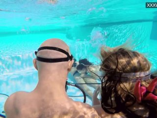 Eva Sasalka and Jason Being Watched Underwater While_Fucking