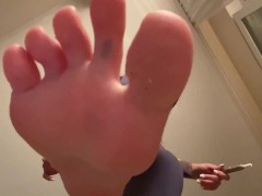 Glam Mistress Sofi - POV Female Domination (Foot Worship, Spitting and Facesitting)