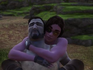 Zombie girl jerking off legs to her zombie boyfriend cums_on boots [3d hentai_uncensored]