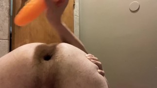 Анальное развлечение с зиянием 