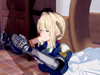 Violet Evergarden 3D Hentai