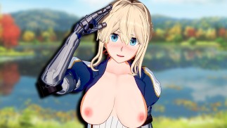 Violet Evergarden 3D Hentai