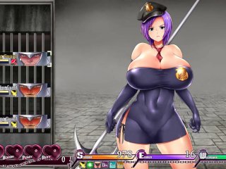 Karryn's Prison [RPG Hentai Game] Ep.9 Nerds Are Equiped withAnal Beads and Pussy_Dildo Now