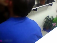 The Plumber Wants To Fuck The Salesman At The Point Of Sale