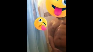 BBC jumping in shower 