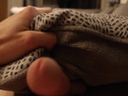 Preview 5 of Guy Loud Moaning While Humping Pillow