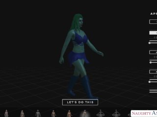 Walking around Naughty America looking for the Strip Club