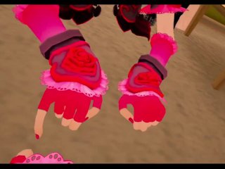 Dommy mommy plays with bitch, VRChat, Lovense, Long distance sex