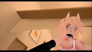 Dommy Mommy Plays With Bitch Vrchat Lovense Long Distance Sex